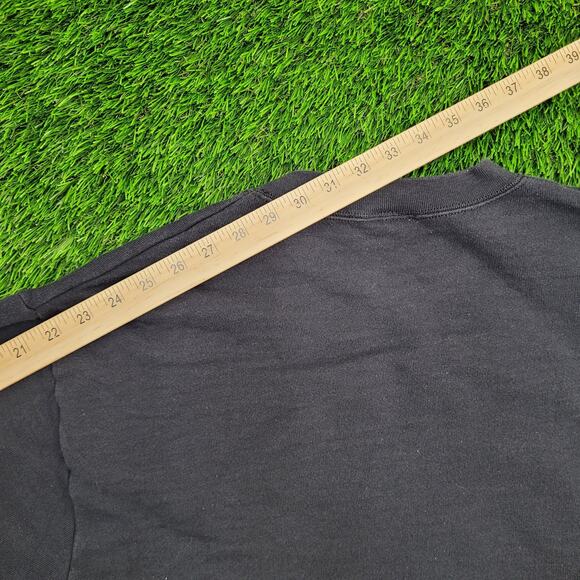 Vintage 1997 Tazmanian Devil Sweatshirt Womens XL 22x25 Black - Picture 5 of 13